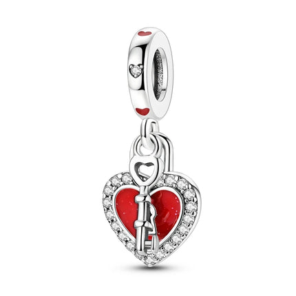 Women Accessories 925 Valentine Love Family DIY Jewelry Charm - Women Accessories - Valentines Day Specials - Mad Fly Essentials