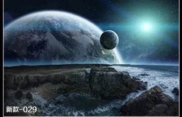 Custom 3D Starry Night Mural Wallpaper - Mad Fly Essentials