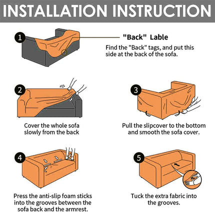 Slipcover High Elasticity 3D Anti-Cat Scratch Slip cover - Slipcover - Mkzoom - Mad Fly Essentials