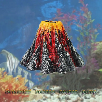 Fish Tank Decor Simulated Volcano Aquarium Decor - Fish Tank Decor - Effosola - Mad Fly Essentials