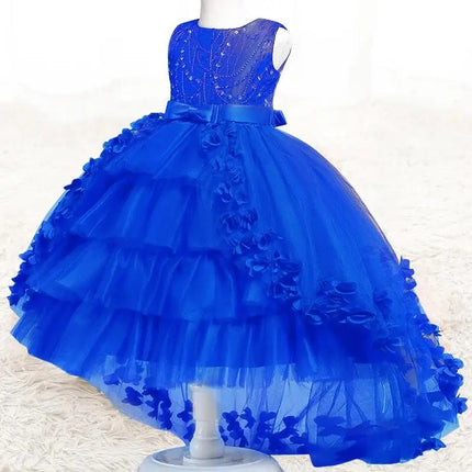 Princess Dress Baby Girl 3-12Y Petal Pink Bridesmaid Dress - Princess Dress - LJW - Mad Fly Essentials