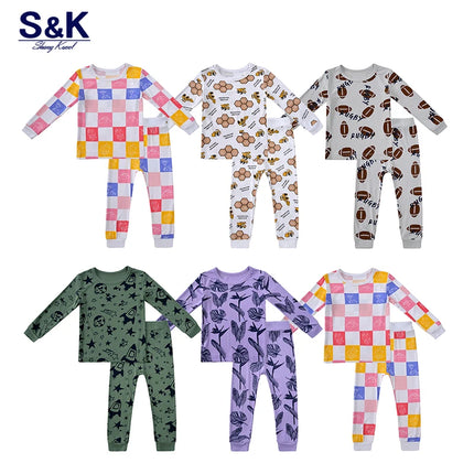 Pajama Set Baby Boys 3D Football Pajamas - Pajama Set - Hooyi - Mad Fly Essentials
