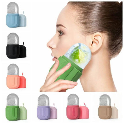Silicone Ice Roller Face Massager Beauty Essentials - Mad Fly Essentials