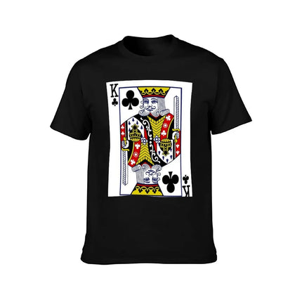 Shirt Men King of Hearts Poker Card T-Shirt - Shirt - Guilan - Mad Fly Essentials