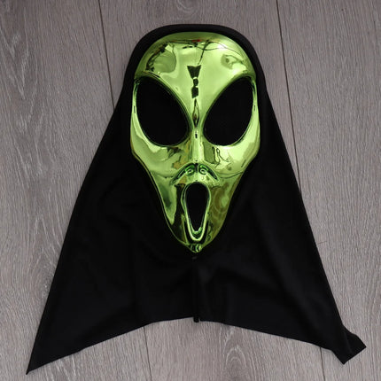 Costume Mask Green Alien UFO Cosplay Monster Mask - Costume Mask - Trecaan - Mad Fly Essentials