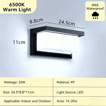LED Wall Sconce Modern Outdoor Sensor Light - LED Wall Sconce - Clode - Mad Fly Essentials