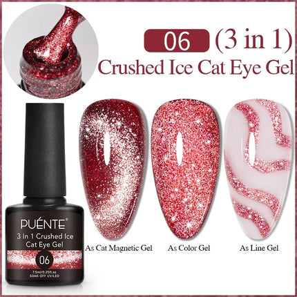 Nail Essentials Green Crystal Cat Magnetic Gel Polish - Nail Essentials - Rikonka - Mad Fly Essentials