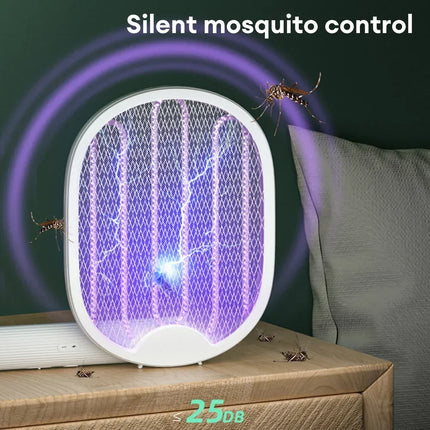 USB Rechargeable Electric Mosquito Fly UV Bug Zapper 