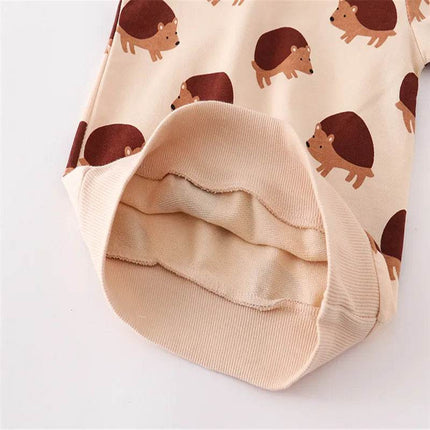 Baby Boy Hedgehog Animal Long Sweaters - Mad Fly Essentials