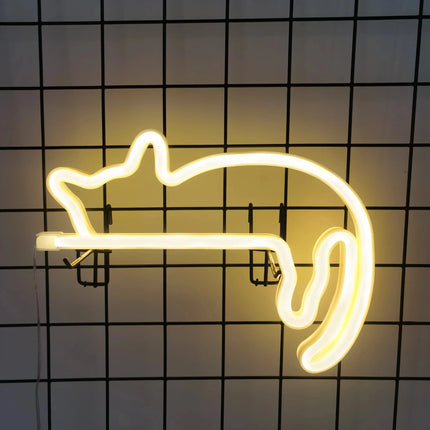 LED Night Light Follow Me Dimmable Neon Sign Decor - LED Night Light - Rayh - Mad Fly Essentials