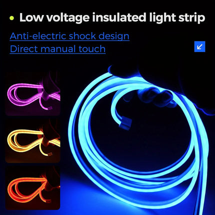 LED Fairy Light RGBIC Neon Strip Dreamcolor Rope Light - LED Fairy Light - Acosh Neon - Mad Fly Essentials