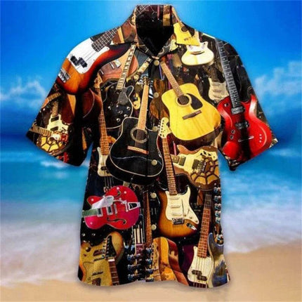 Men 3D Hawaiian American Animal Party Shirts - Mad Fly Essentials