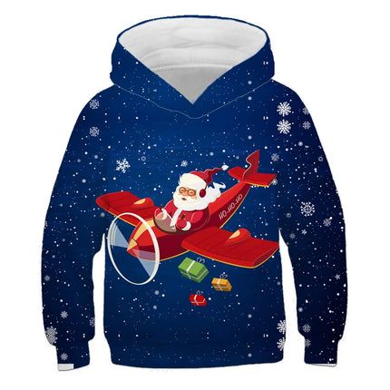 Baby Boy Party Red Santa Hoodies - Kids Shop Mad Fly Essentials
