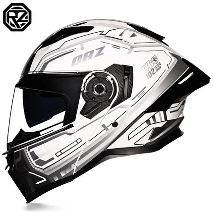 Motorcycle Helmet Orz full Face DOT Tribal Helmet - Motorcycle Helmet - Kemimoto - Mad Fly Essentials