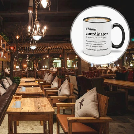 Chaos Coordinator Novelty Coffee Mug – Mad Fly Essentials