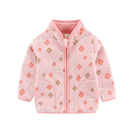 Jacket Girl Heart Zipper Autumn Casual Outerwear - Jacket - Vikita - Mad Fly Essentials