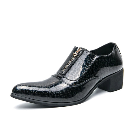 Men Footwear Leather Fashion Sequin Business Casual Shoes - Men Footwear - OEIN - Mad Fly Essentials