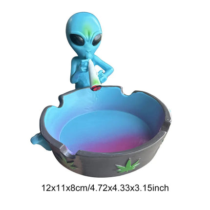 Figurine Alien Resin Tabletop Ashtray Gift - Figurine - Exquisite Mugs - Mad Fly Essentials