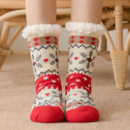 Women Winter Penguin Christmas Socks - Women's Shop Mad Fly Essentials