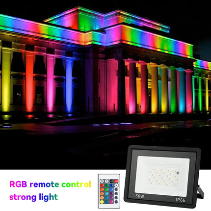 RGB LED Floodlight Reflector Outdoor Landscape Lighting