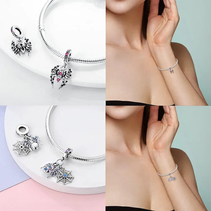 Business Attire Ladybug Scorpion Dangle Charm Bracelets - Business Attire - Hapour - Mad Fly Essentials
