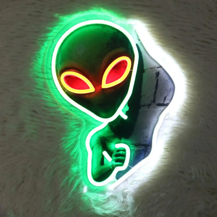 LED Party Light Alien Neon Gaming Room Tiki Bar Bedroom Wall Light - LED Party Light - Heruled - Mad Fly Essentials