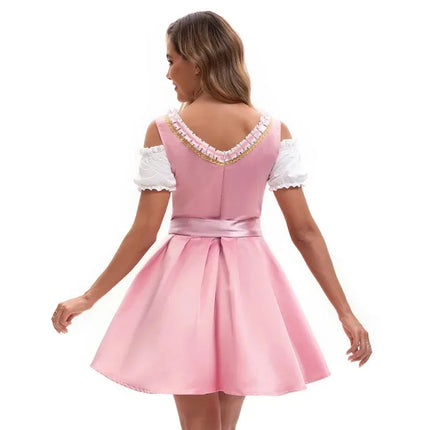 Costume Dress Oktoberfest Beer Maid Halloween Dirndl Costume - Costume Dress - 829 - Mad Fly Essentials