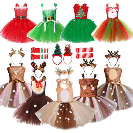 Costume Set Baby Deer Animal Reindeer Girls Costume - Costume Set - HJTT - Mad Fly Essentials
