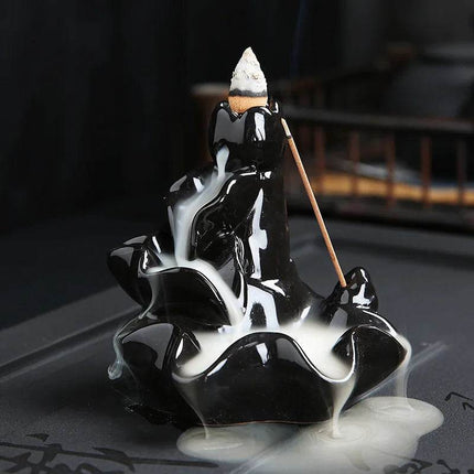 Creative Ceramic Incense Burner Zen Room Home Decor - Mad Fly Essentials