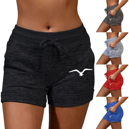 Fitness Shorts Women Summer Cat Animal Yoga Shorts - Fitness Shorts - Cloud Hide - Mad Fly Essentials
