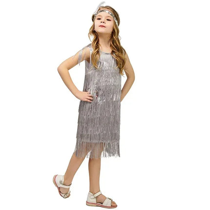 Costume Dress Baby Girl 1920s Latin Flapper Dress - Costume Dress - Prowow - Mad Fly Essentials