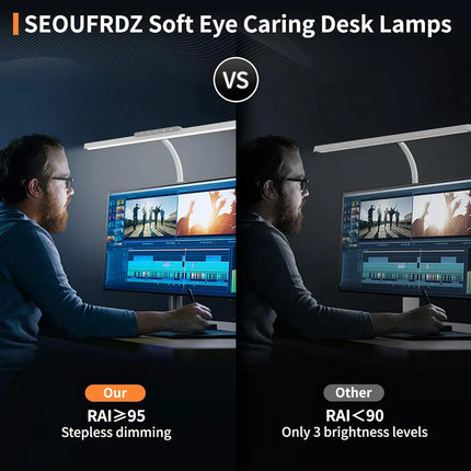 Desk Lamp 3 Color Stepless Dimming LED Desk Lamp - Desk Lamp - Jtoeb - Mad Fly Essentials