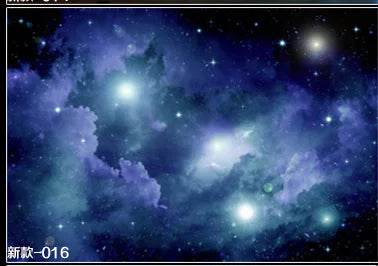 Custom 3D Starry Night Mural Wallpaper - Mad Fly Essentials