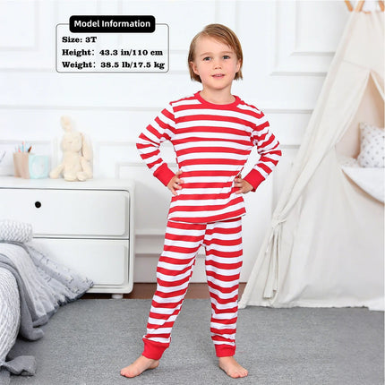 Pajama Set Baby Boy Striped Carnival Rainbow Sleepwear - Pajama Set - Disfraz - Mad Fly Essentials