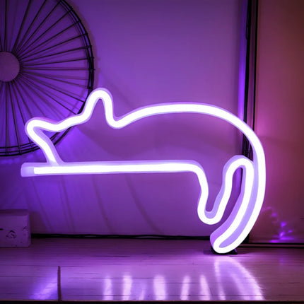 LED Night Light Follow Me Dimmable Neon Sign Decor - LED Night Light - Rayh - Mad Fly Essentials