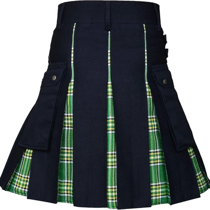 Costume Wear Men Plaid Scottish Buckle Skirt - Costume Wear - Instant Costumes - Mad Fly Essentials