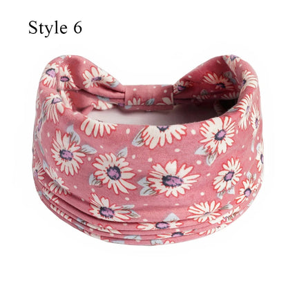 Hair Accessories Women Boho Turban Yoga Elastic Head Wrap Hairbands - Hair Accessories - Werueruyu - Mad Fly Essentials 