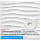 340 10pcs White