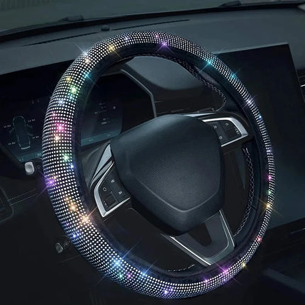 Auto Essentials Pink Sequin Steering Wheel Cover - Auto Essentials - Brangdy - Mad Fly Essentials