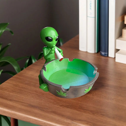 Figurine Alien Resin Tabletop Ashtray Gift - Figurine - Exquisite Mugs - Mad Fly Essentials