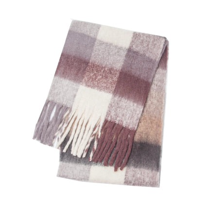 Scarf Women Thick Cashmere Rainbow Shawl - Scarf - Scarf - Pixiekiki - Mad Fly Essentials