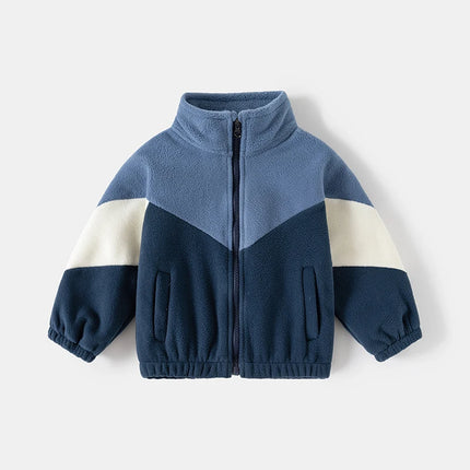 Outerwear Boy Autumn Fleece Winter Blue Jacket - Outerwear - WIldsurfer - Mad Fly Essentials