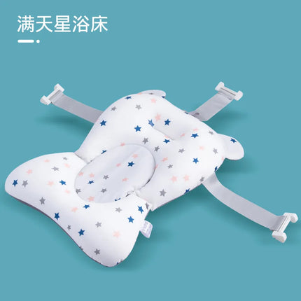 Portable Baby Bathtub Newborn Adjustable Pad