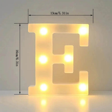 Wedding Decor Led Light Number Letters Sign - Mad Fly Essentials