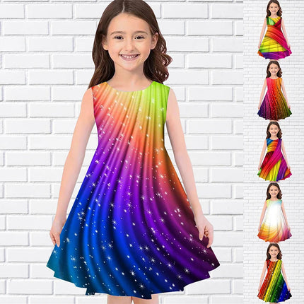 Baby Girls 3D Sleeveless Princess Dress