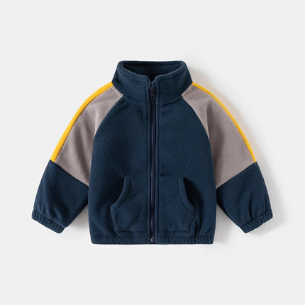 Outerwear Boy Autumn Fleece Winter Blue Jacket - Outerwear - WIldsurfer - Mad Fly Essentials