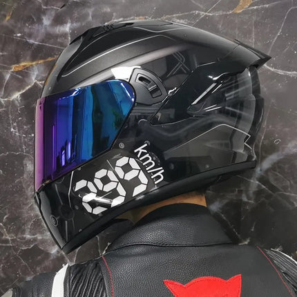 Full Face Pink Monster 3D DOT-Approved Helmets