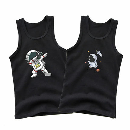 Shirt Boys Spaceman Astronaut Cotton Summer Tee - Shirt - Aimi Lakana - Mad Fly Essentials