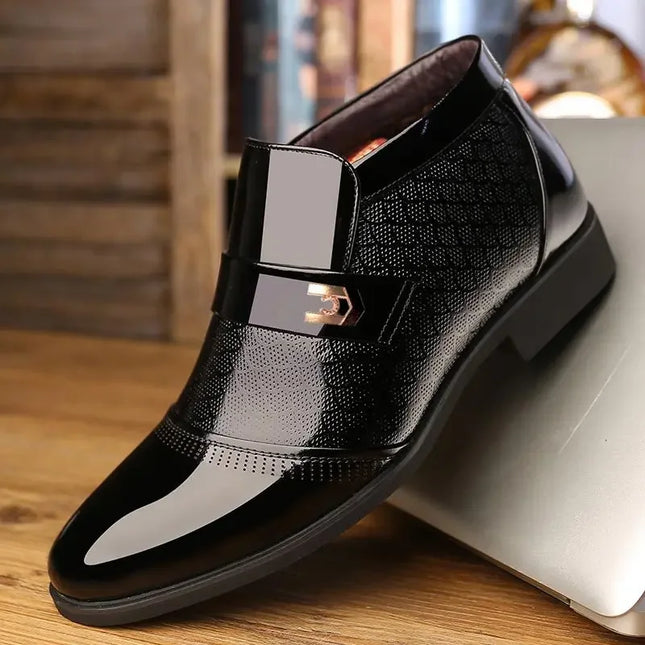 Men Business Casual Chelsea Ankle Boots