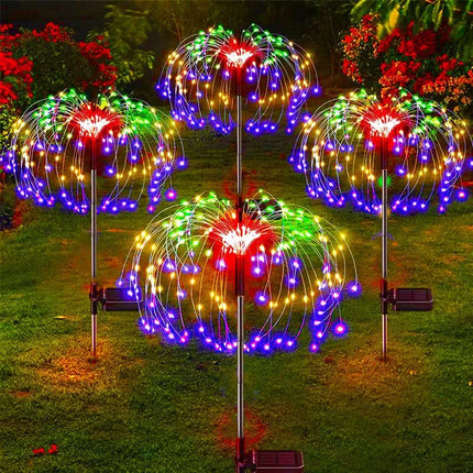 LED Fairy Light Outdoor Solar Firework Lawn Lamp - LED Fairy Light - Aiopp - Mad Fly Essentials